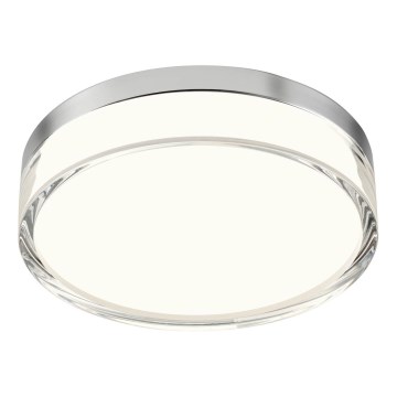 Redo 01-3727 - LED-Deckenleuchte für Badezimmer FRISBI LED/12W/230V d 23 cm CRI 90 3000/4000K IP44 glänzendes Chrom