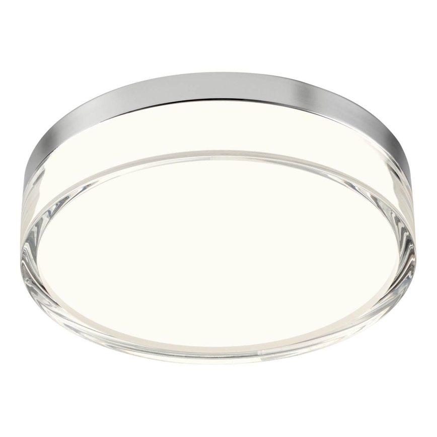 Redo 01-3727 - LED-Deckenleuchte für Badezimmer FRISBI LED/12W/230V d 23 cm CRI 90 3000/4000K IP44 glänzendes Chrom