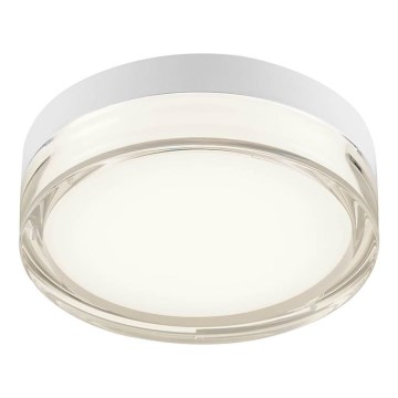 Redo 01-3729 - Plafonnier salle de bain FRISBI LED/8W/230V d. 15 cm CRI 90 IP44 blanc