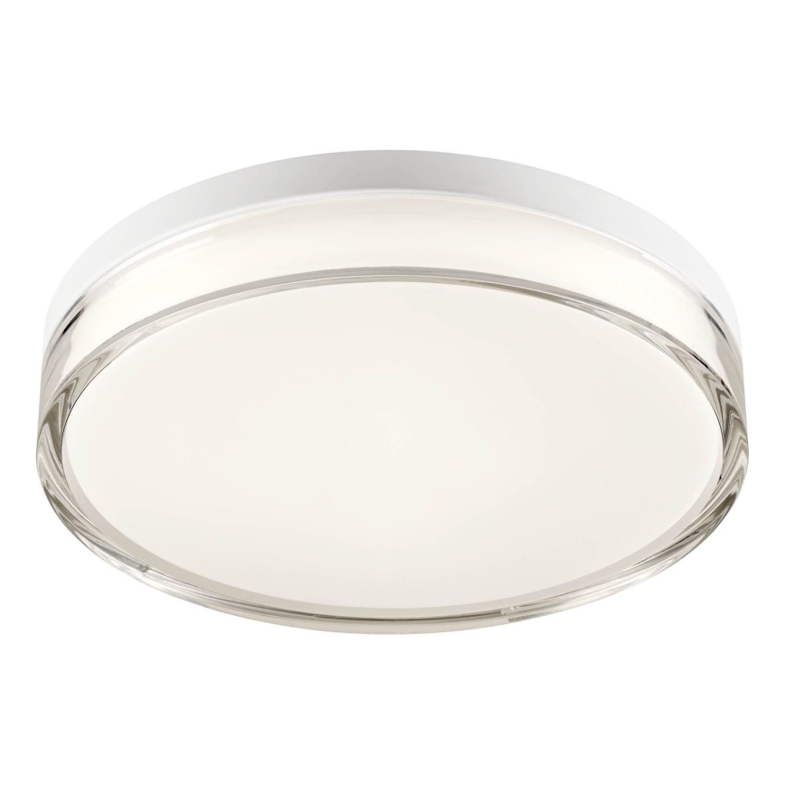 Redo 01-3732 - LED-Deckenleuchte für Badezimmer FRISBI LED/18W/230V d 28 cm CRI 90 3000/4000K IP44 weiß