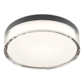 Redo 01-3735 - LED-Deckenleuchte für Badezimmer FRISBI LED/12W/230V d 23 cm CRI 90 3000/4000K IP44 schwarz