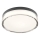 Redo 01-3735 - Plafonnier salle de bain FRISBI LED/12W/230V d. 23 cm CRI 90 3000/4000K IP44 noir