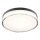 Redo 01-3736 - LED-Deckenleuchte für Badezimmer FRISBI LED/18W/230V d 28 cm CRI 90 3000/4000K IP44 schwarz