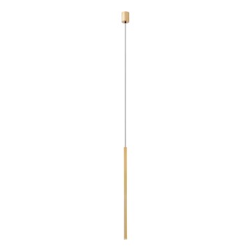 Redo 01-3860 - Suspension LED sur câble NIKOS, 8W, 230V, IRC 90, Ø 6 cm, doré