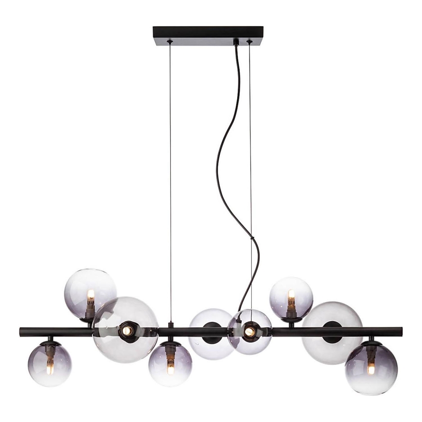 Redo 01-3989 - Suspension filaire ASTRA 9xG9/8W/230V noir