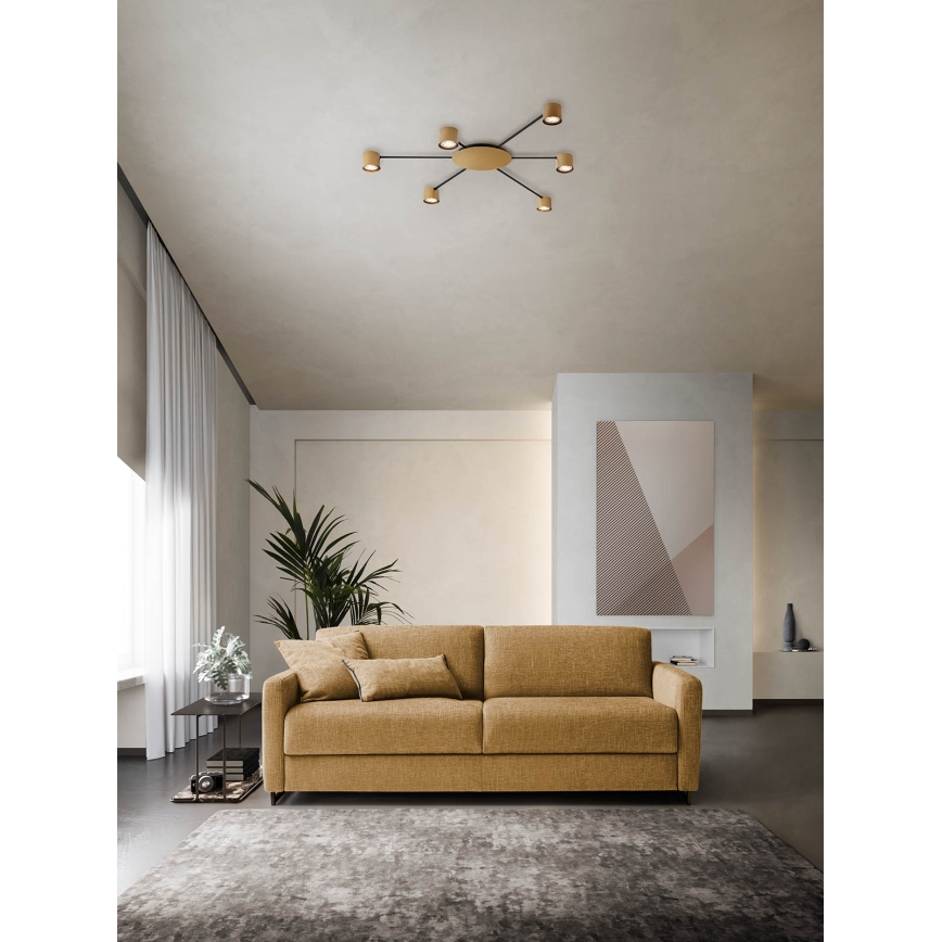 Redo 01-4051 - Spot NOA 6xGU10/10W/230V doré