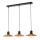 Redo 01-4056 - Suspension filaire FRESNO 3xE27/42W/230V