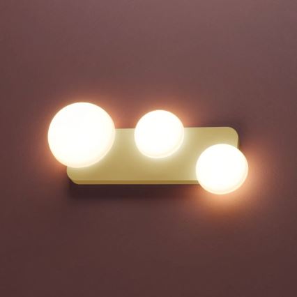 Redo 01-4329 - Applique murale LED LUMIEN 3xLED/18W/230V 2700/3000K IRC 90 blanc/doré