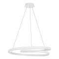 Redo 01-4363 - Lampada a sospensione LED dimmerabile su cavo TORSION LED/60W/230V 2700/3000/4000K CRI 90 Ø 75,2 cm bianca