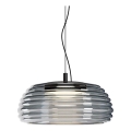 Redo 01-4543 - Lampadario LED dimmerabile sospeso su cavo ONDULA LED/16W/230V 2700K/3000K CRI 90 Ø 41 cm nero/fumé