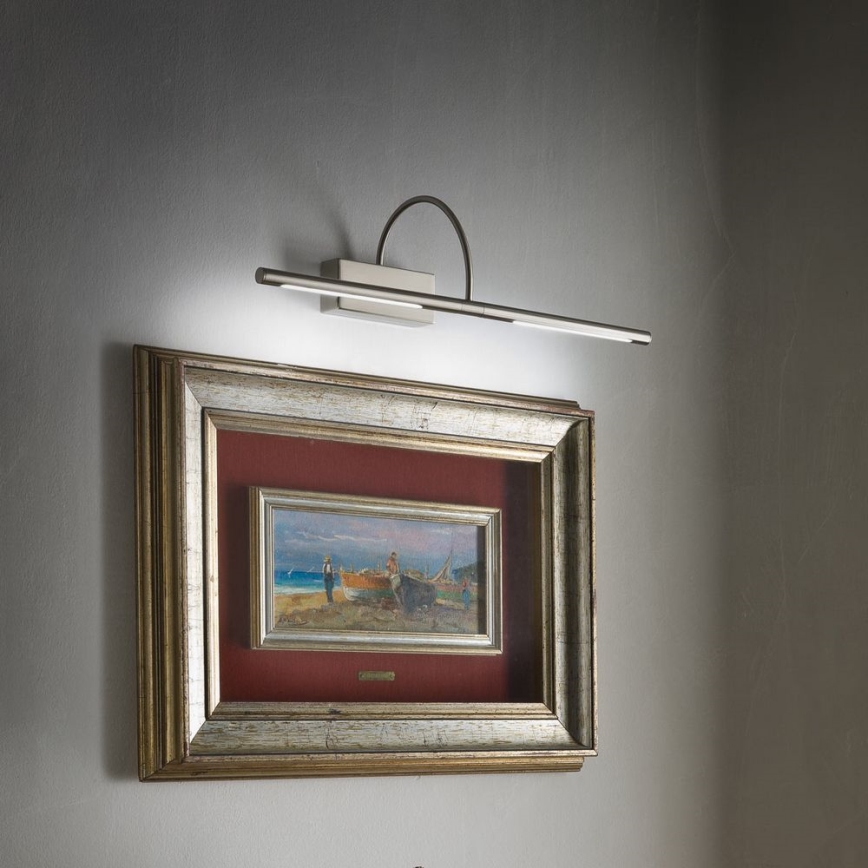 Redo 01-458 - Lampada LED da quadro IKON LED/18W/230V 70 cm cromo lucido
