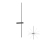 Redo 01-4675 - Lampada da parete LED TANGENT LED/9W/230V 2700/2850/3000K 73 cm CRI 90 nero