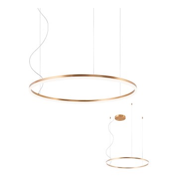 Redo 01-4877 - dimmbare LED-Pendelleuchte an Kabel ORBIT LED/55W/230V 2700/3000K Bronze