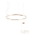 Redo 01-4877 - Lustre LED dimmable suspendu sur câble ORBIT LED/55W/230V 2700/3000K bronze