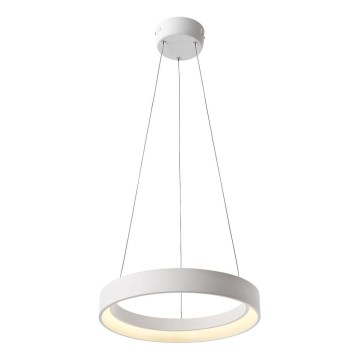 Redo 01-671 - Lampadario LED a sospensione con filo LOOP LED/38W/230V diametro 45 cm bianco
