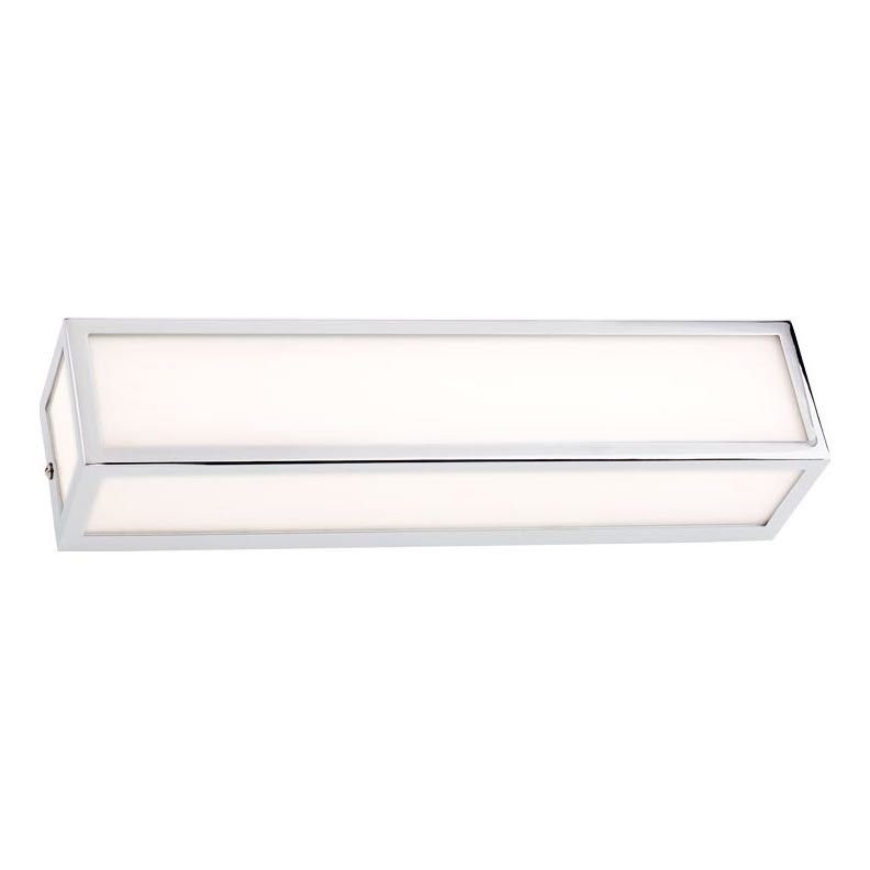 Redo 01-703 - Badezimmer-Wandleuchte EGO, 2x E14/28W/230V, 36 cm, IP44, Hochglanz-Chrom
