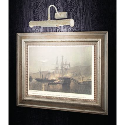 Redo 02-844 - Bilderleuchte CAIRO, 2xE14/28W/230V, 36 cm, weiß