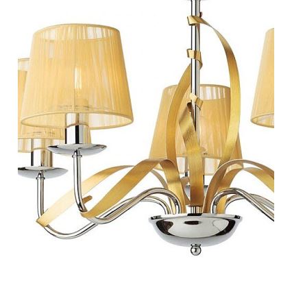Redo 02-952 - Lampadario a sospensione con catena VIRTUU 5xE14/28W/230V