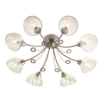 Redo 02-968 - Lampadario a sospensione con supporto rigido SILMA 8xE14/40W/230V