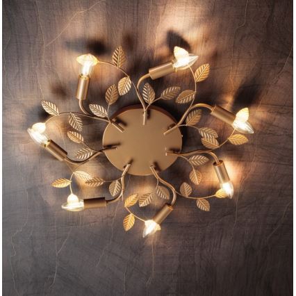 Redo 02-981 - Lampadario a plafone TIARA 7xE14/28W/230V