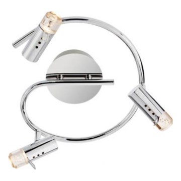 Redo 04-331 - Faretto LED SLIM 3xLED/4W/230V cromo lucido