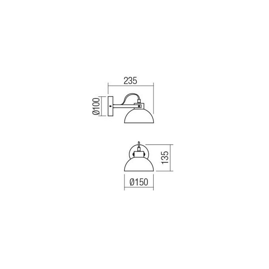 Redo 04-511 - Applique per bambini EOLO 1xE27/42W/230V