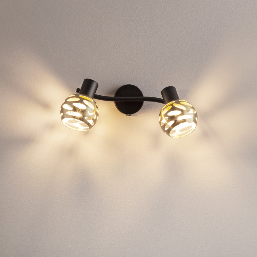 Redo 04-517 - Wandleuchte TORN 2xE14/28W/230V