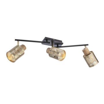 Redo 04-521 - Lustre monté en surface BASKET 3xE27/42W/230V bronze