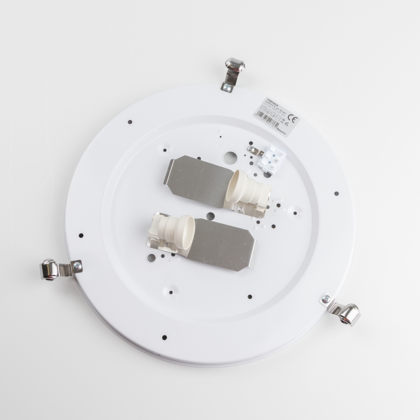 Redo 05-391 - Deckenleuchte VIRGINIA 2xE27/42W/230V Ø 40 cm cremefarben