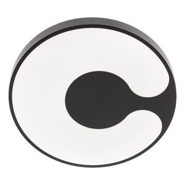 Redo 05-927 - LED-RGBW-dimmbare Deckenleuchte BIGSI LED/48W/230V 3000–6500K Ø 50 cm schwarz + Fernbedienung