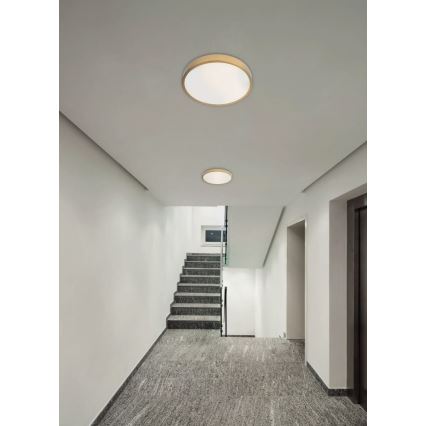 Redo 05-932 - LED-Deckenleuchte KNOB LED/36W/230V 3000K-6500K 40 cm gold