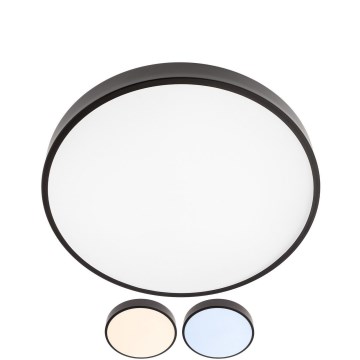 Redo 05-933 - Plafoniera LED KNOB LED/36W/230V 3000K-6500K 40 cm nero