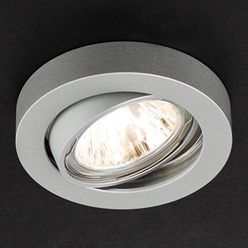 Redo 70280 - Faretto da incasso MT 1xGU5,3/50W/12V argento