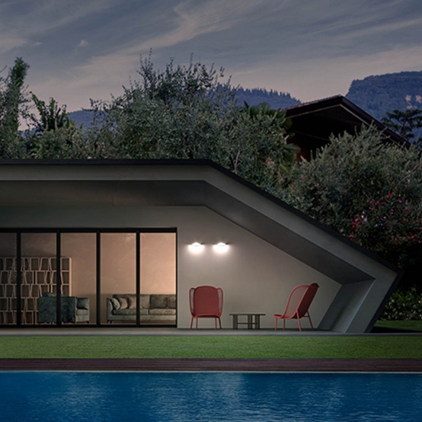 Redo 90001 - CHALET LED-Außenwandleuchte, 8 W, 230 V, IP54