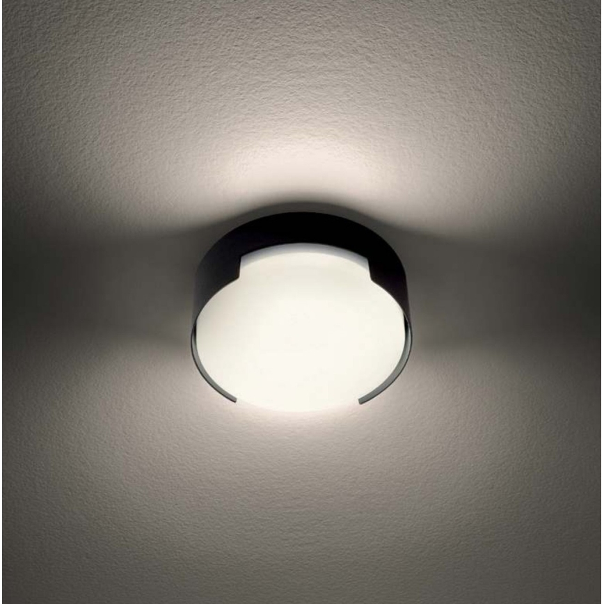 Redo 90004 - LED-Deckenleuchte für den Außenbereich SKOR LED/12W/230V d 15 cm IP54 braun