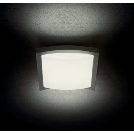 Redo 90007 - Plafonnier extérieur TALLIN LED/21W/230V 24,5x24,5 cm IP54 anthracite
