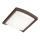 Redo 90008 - LED-Deckenleuchte für den Außenbereich TALLIN LED/21W/230V 24,5x24,5 cm IP54 braun