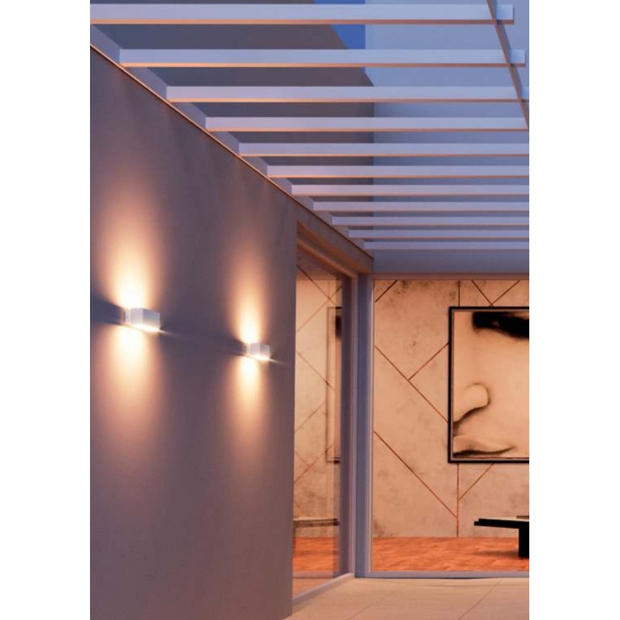 Redo 90095 - Applique murale d'extérieur LED PLANIT LED/10W/230V 3000K IP54 blanche