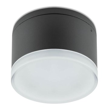 Redo 90107 - AKRON LED Außen-Deckenleuchte, 9 W/230 V, Ø 10,8 cm, IP54