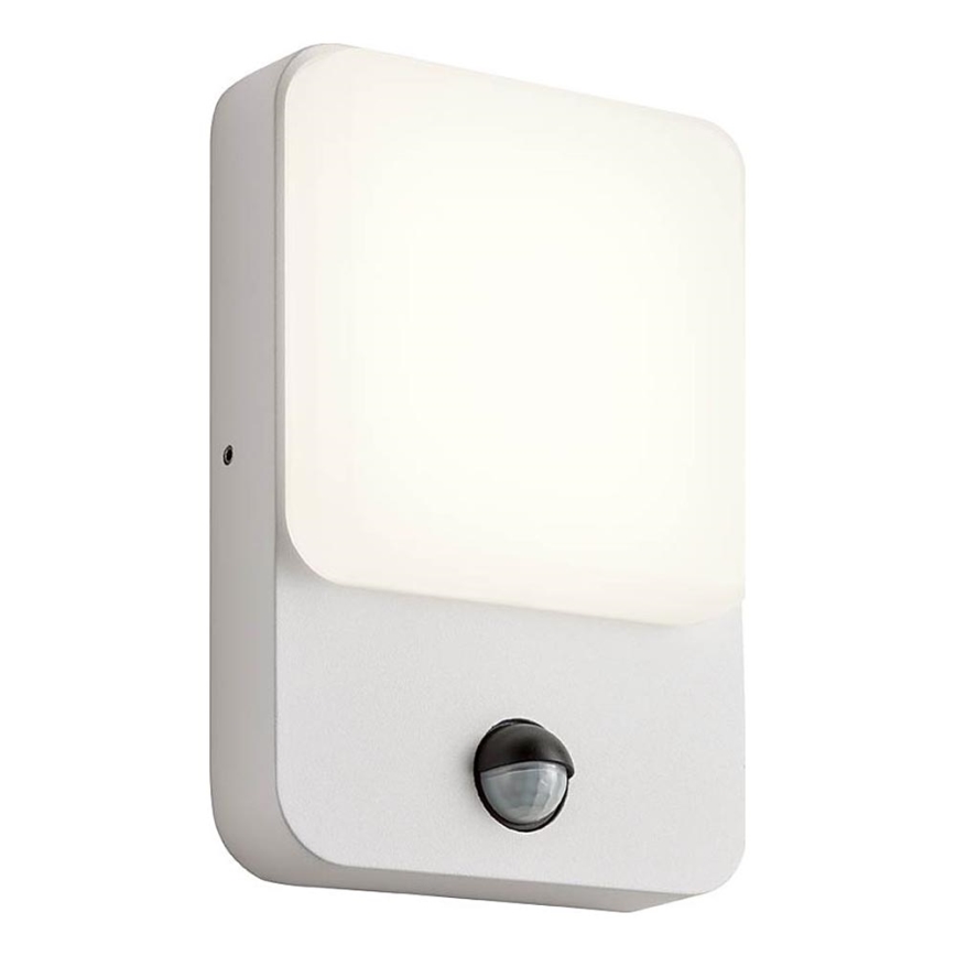 Redo 90131 - LED-Außenwandleuchte COLIN mit Bewegungs- und Dämmerungssensor LED/9W/230V 3000K IP54 weiß