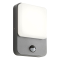Redo 90134 - LED-Außenwandleuchte mit Bewegungs- und Dämmerungssensor COLIN LED/9W/230V 4000K IP54 anthrazit