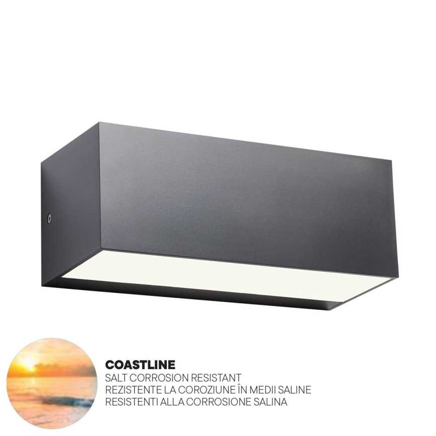 Redo 90153 - Applique LED da esterno LAMPRIS 1xLED/9W/230V IP65