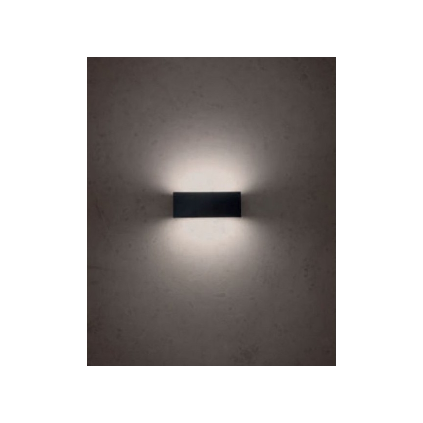 Redo 90153 - LED Außenwandleuchte LAMPRIS 1xLED/9W/230V IP65