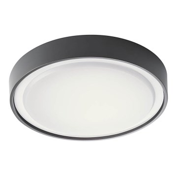 Redo 90155 - LED-Deckenleuchte für den Außenbereich PONZA LED/16W/230V d 26 cm IP65