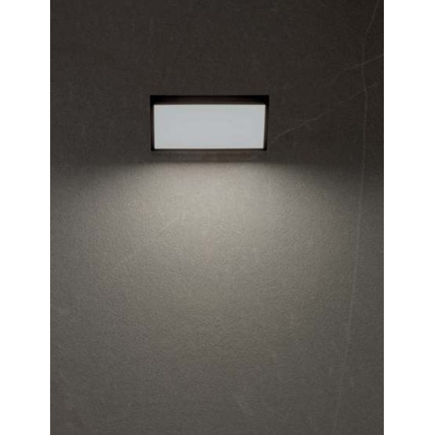 Redo 90159 - Applique murale LED d'extérieur MAKO 1xLED/12W/230V IP65