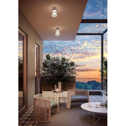 Redo 90194 - Luce Spot da esterno TRITON 1xE27/28W/230V IP54 rame