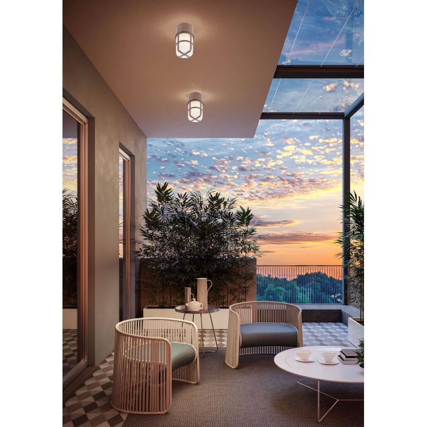 Redo 90194 - Luce Spot da esterno TRITON 1xE27/28W/230V IP54 rame