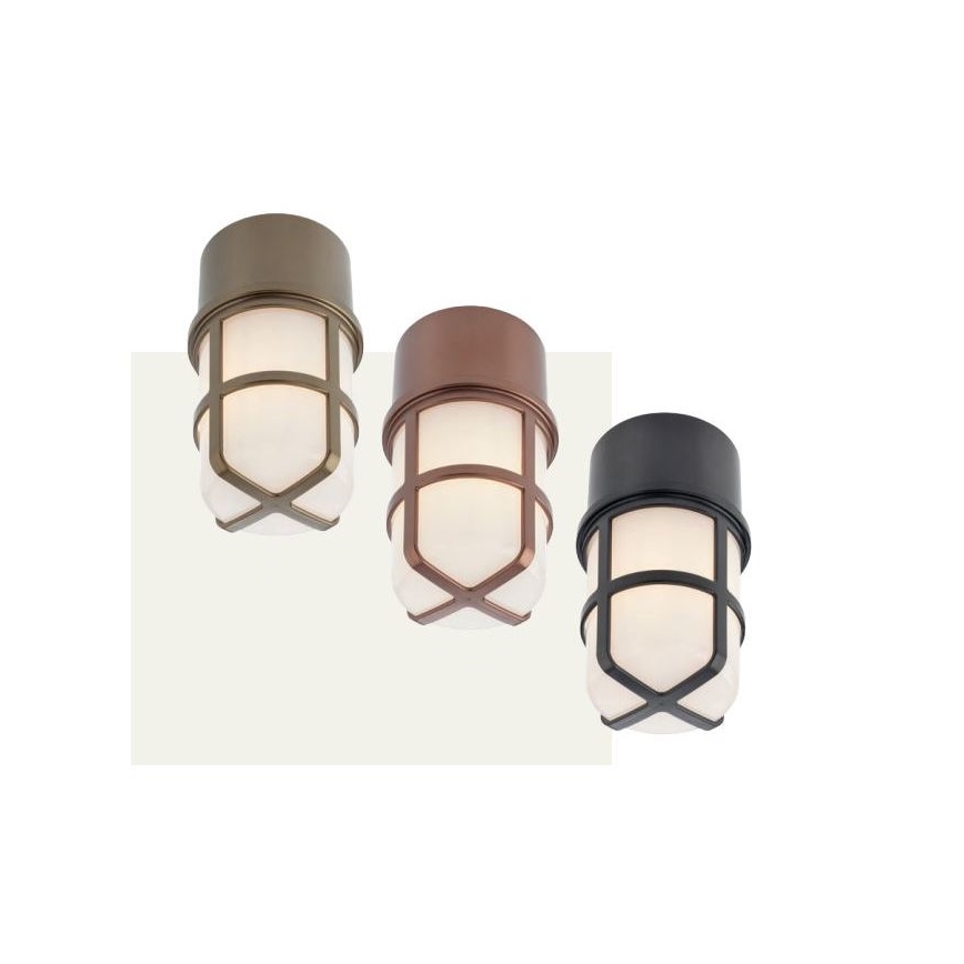 Redo 90194 - Luce Spot da esterno TRITON 1xE27/28W/230V IP54 rame