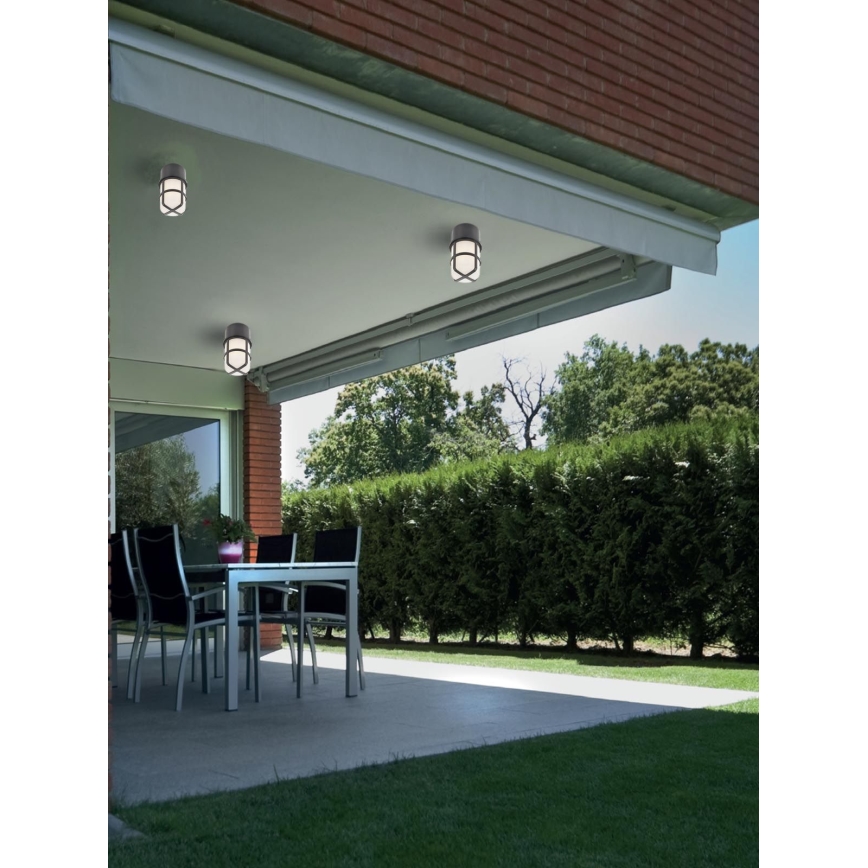 Redo 90195 - Luce Spot da esterno TRITON 1xE27/28W/230V IP54 nero