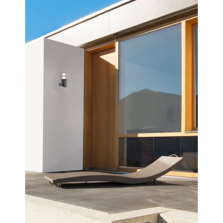 Redo 90198 - Applique murale d'extérieur TRITON 1xE27/28W/230V IP54 noir